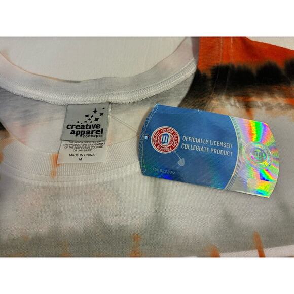 Women’s Oklahoma State Cowboys Tie Dye Graphic T-Shirt Size M NWT - Picture 3 of 12